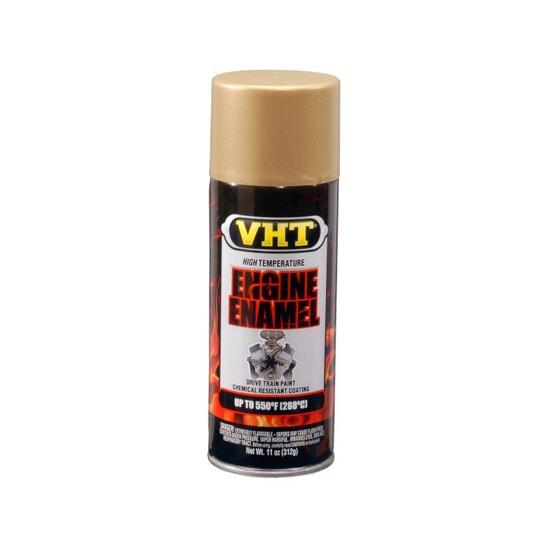 Peinture en spray moteur or VHT