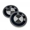 Badge de réservoir emblème BMW en aluminium noir image 4