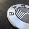 Badge de réservoir emblème BMW en aluminium fraisé 70mm image 3
