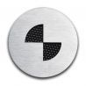 Badges de réservoir logo BMW en alu Design image 1