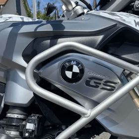 Valve coudée argent anodisé pour BMW R 100