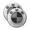 Badge de réservoir emblème BMW en aluminium fraisé 70mm