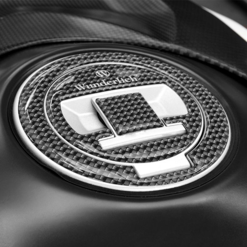 Protège-Bouchon-Réservoir d'Essence 3D Look Carbone pour BMW