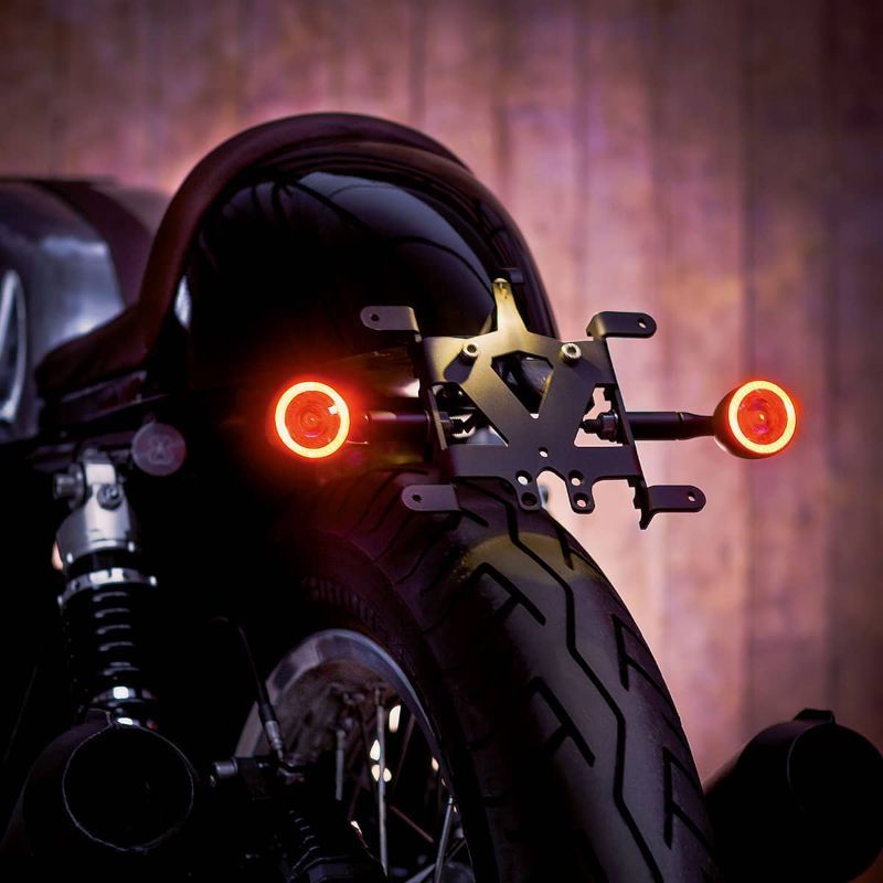 Clignotant LED 3 en 1 avec feu stop et feu arrière compatible avec moto  custom Custom Lumitecs BP1 CB1349 ✓ Achetez maintenant !