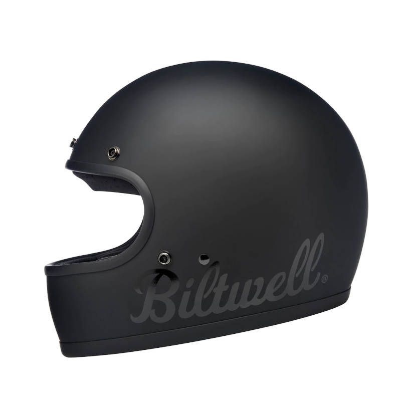 Casque intégral Gringo ECE Flat Black Factory Biltwell image 1 Casque intégral Gringo ECE Flat Black Factory Biltwell image 1
