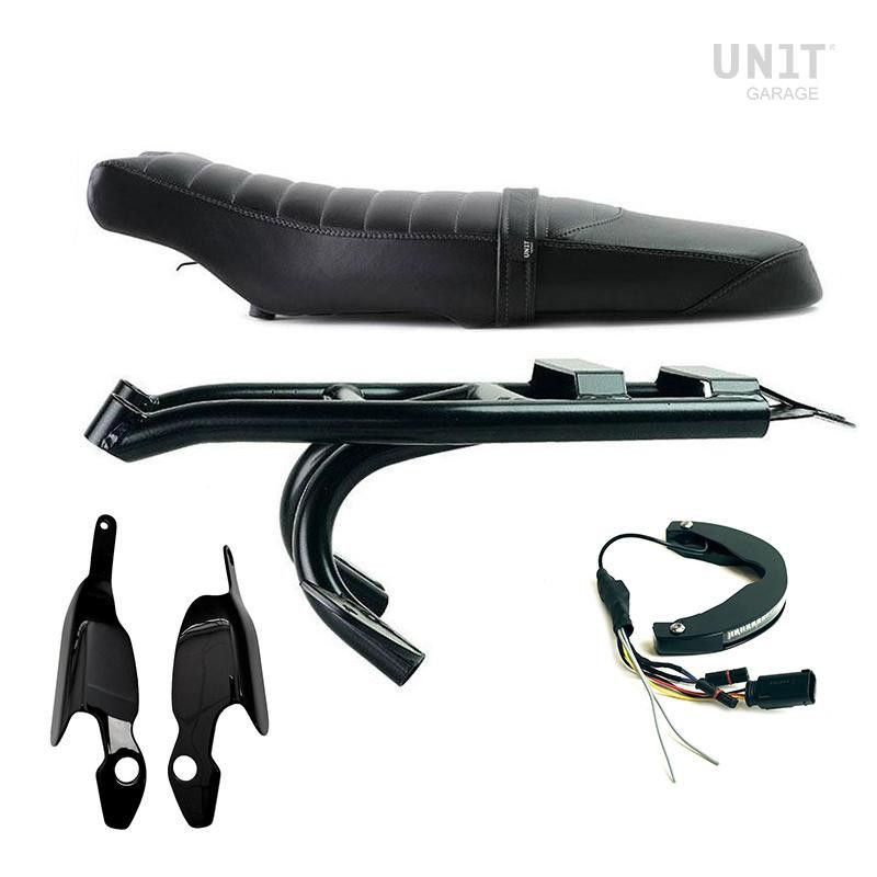 Kit Sportail avec selle biplace en cuir Unit Garage pour BMW R18 1