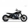 Kit SportTail avec selle biplace en black sky Unit Garage pour BMW R18 2