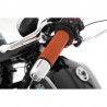 Manchettes en cuir pour poignées moto Wunderlich pour BMW R18 1