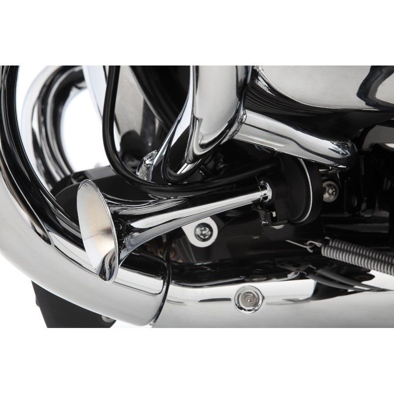 Klaxon moto Escargot noir | Modification Motorcycles