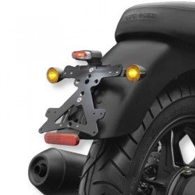 Support de plaque, feu et clignotants inclinable - pièce moto 50cc