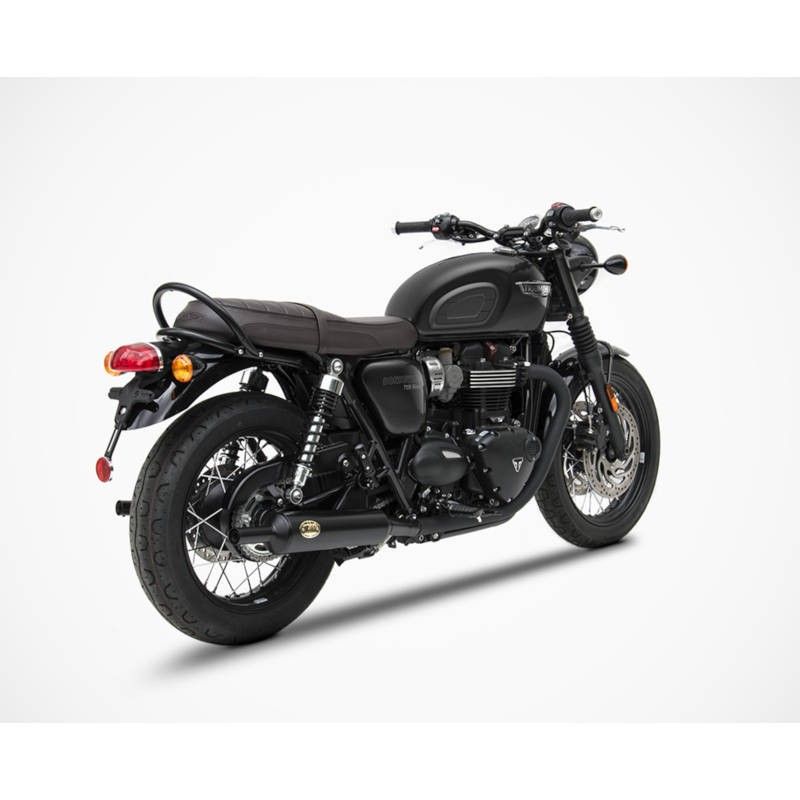 Echappements design Bouteille Triumph Bonneville T120 image 1