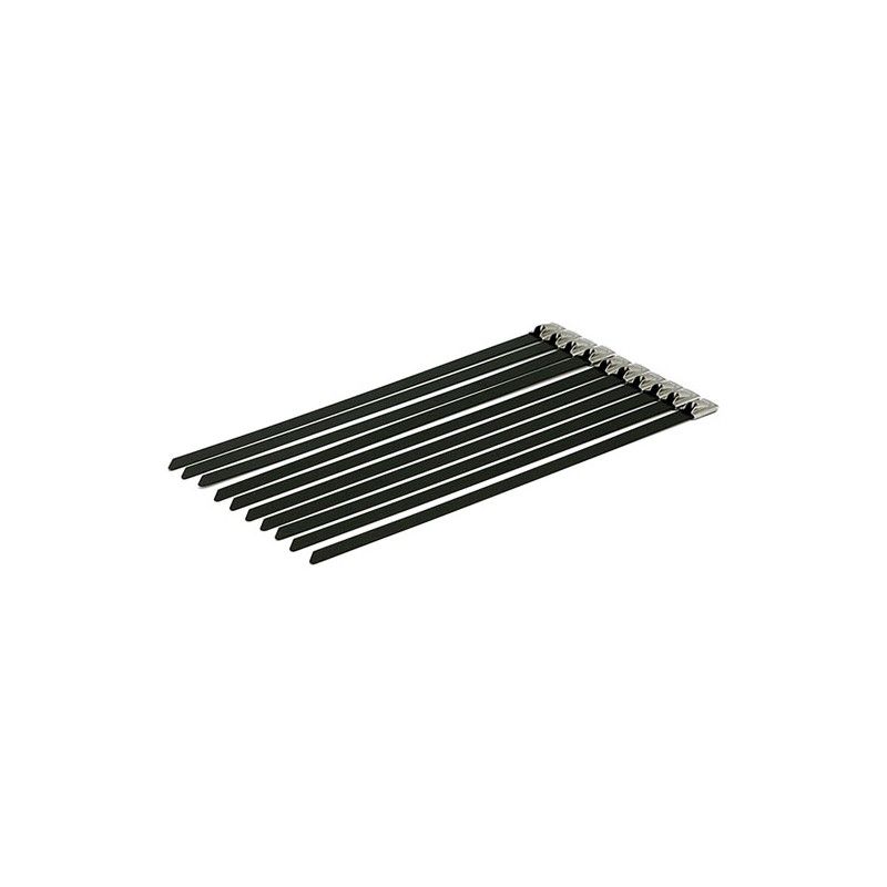 Colliers auto-bloquants noir 200mm pour bande thermique (x10) image 1
