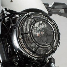 Grille de Protection Phare Moto Moto Ensemble Complet Protection des phares Clignotant  feu arrière Garde Filet Protecteur pour Ya-ma/ha TMAX530 2017-2019 (Color :  Black) : : Auto et Moto