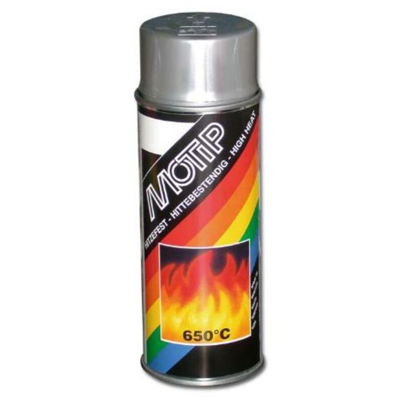 Bombe peinture Haute Température 400ml argent