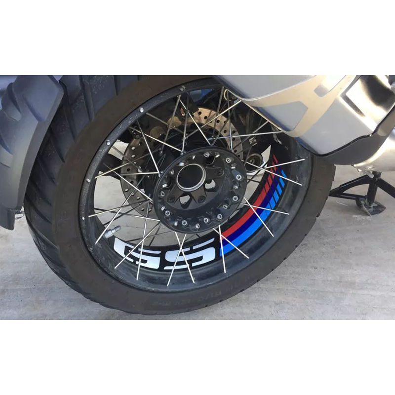 Liserés de jantes pour BMW 1200 et 1250 GS