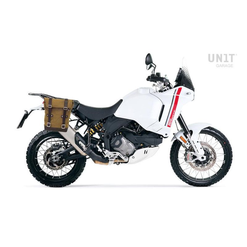 Sacoche latérale 10-14L et cadre Unit Garage pour Ducati DesertX 1