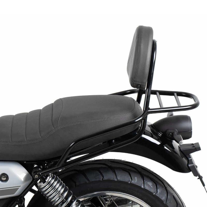 Sissybar noir avec porte paquet Hepco&Becker Moto Guzzi V7 IV 850 image 1