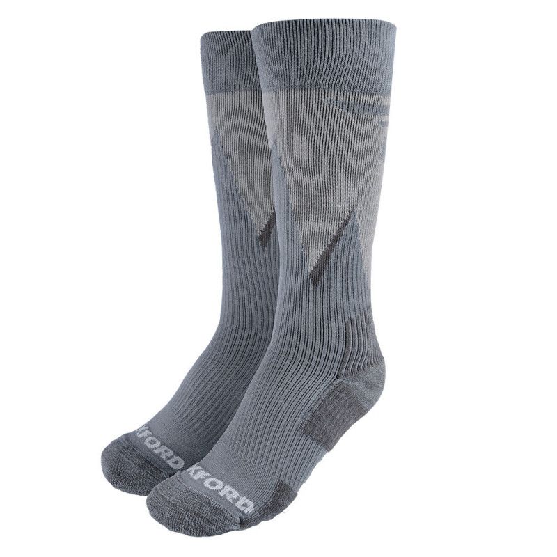 Chaussettes Merino gris Oxford image 1