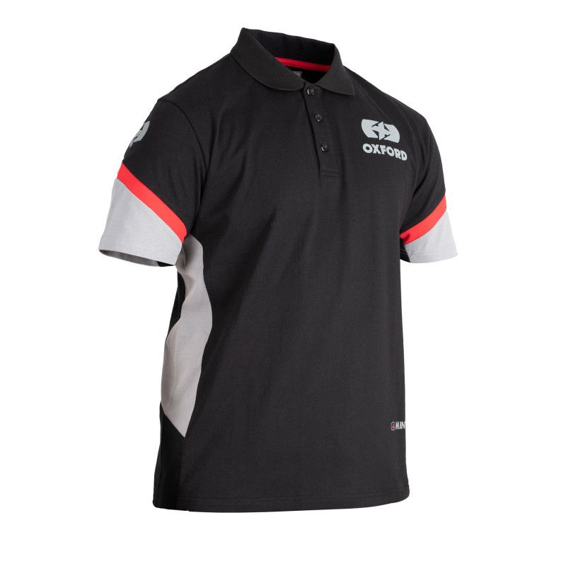 OXFORD Racing Polo Noir 2XL OXFORD