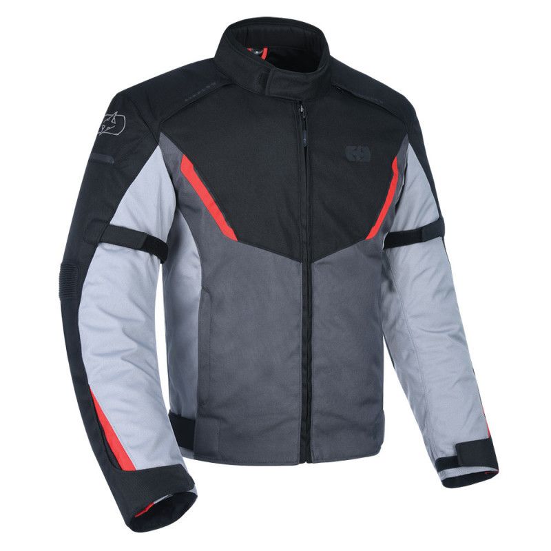 Delta 1.0 MS Veste Noir/Gris/Rouge 2XL OXFORD