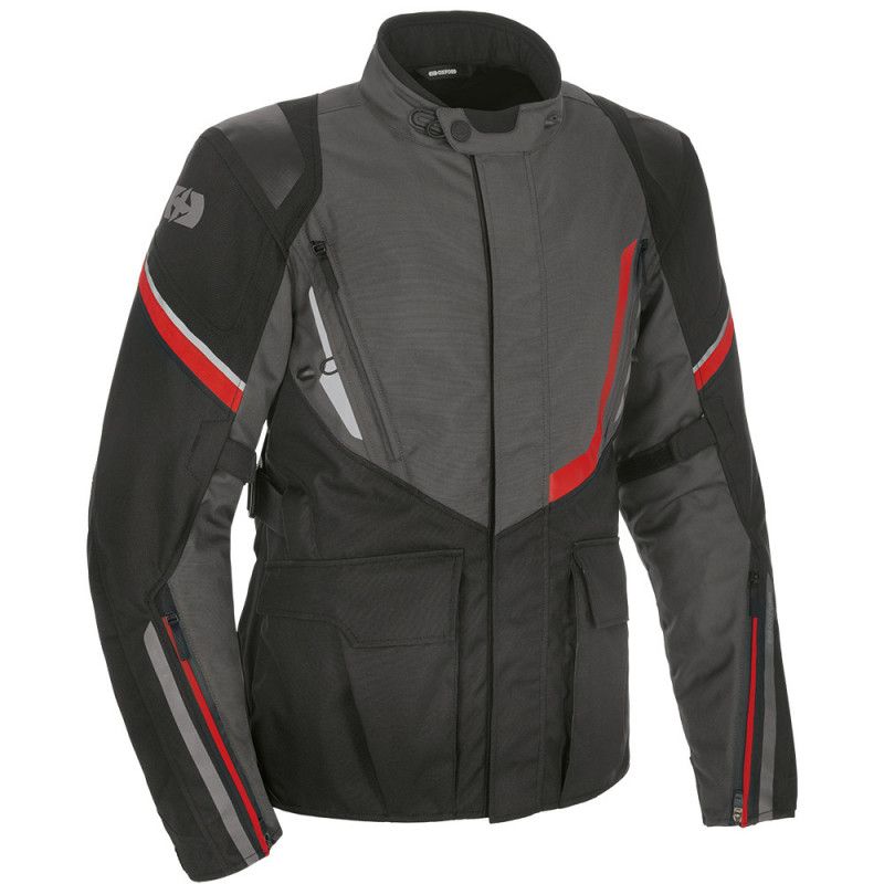 Montreal 4.0 MS Dry2Dry Veste Noir/Gris/Rouge XL OXFORD