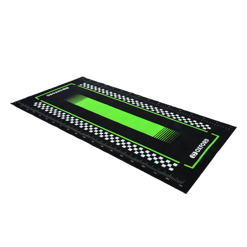 Tapis d'Atelier Pitlane Vert L 200 x 100cm OXFORD