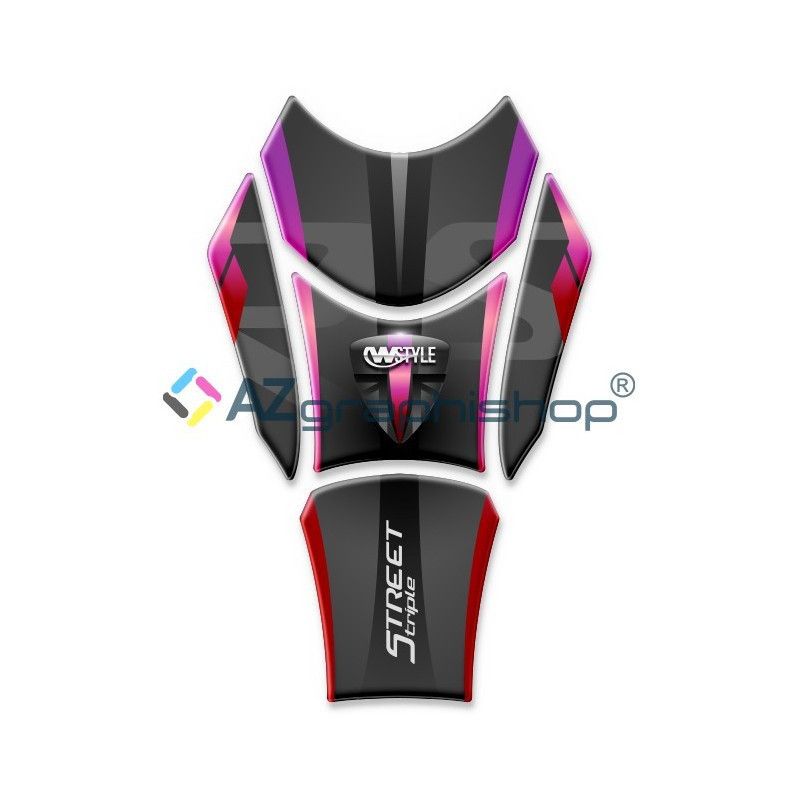Sticker de réservoir Triumph Street Triple RS Modif Moto