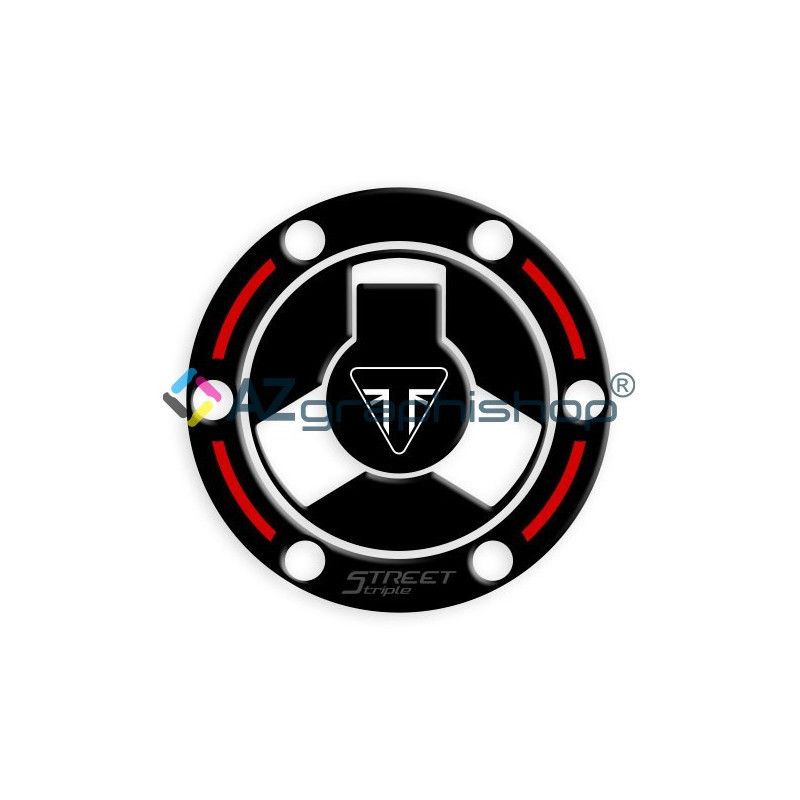 Sticker bouchon réservoir Triumph Street Triple Modif Moto