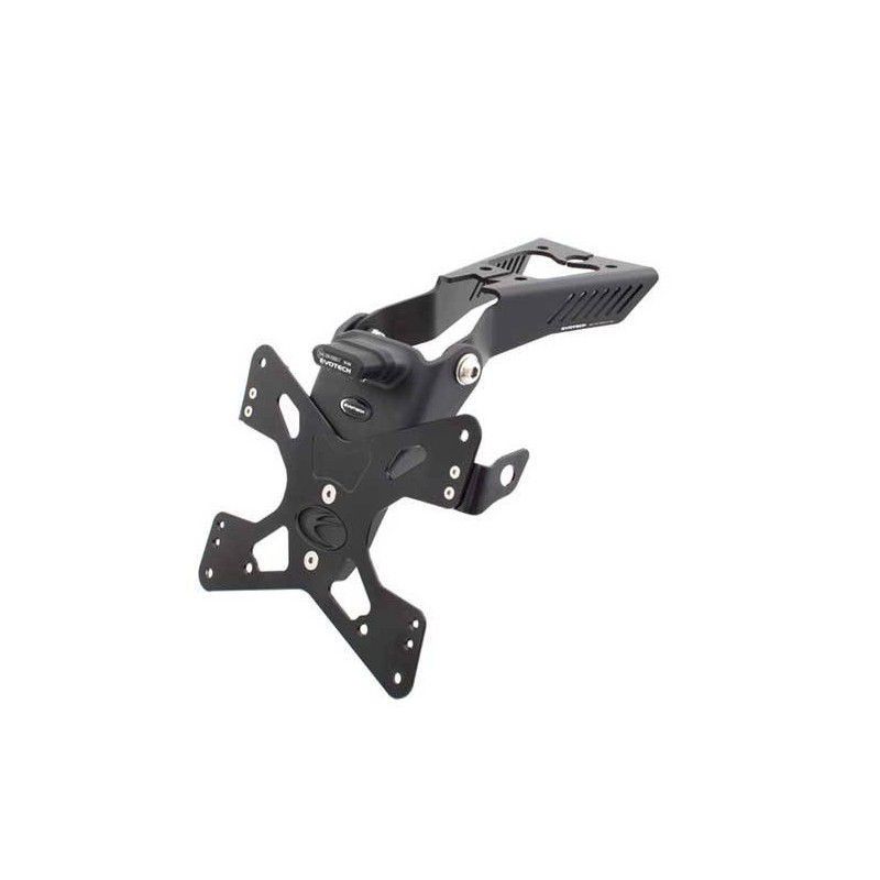 Support de plaque réglable Honda Hornet 600 Evotech 2011-2013 image 1