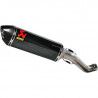 Silencieux Slip-On Akrapovic carbone pour Aprilia RSV4 2009 - 2014 2