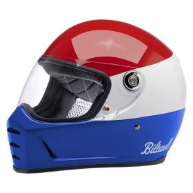 CGM - Casque Intégral Moto Racing 360S KAD RACE Bleu Rouge