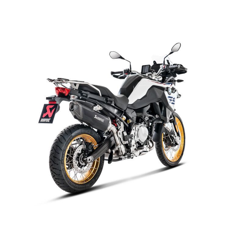 Silencieux Slip-On Akrapovic titane pour BMW F 850 GS 2018 - 2023 1