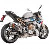 Silencieux Slip-On Akrapovic carbone pour BMW S 1000 R 2021 - 2023 1