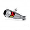 Silencieux Slip-On Akrapovic titane pour Yamaha YZF-R6 2006 - 2023 forme 7 2