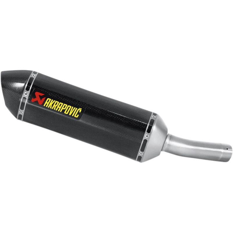 Silencieux Slip-On Akrapovic carbone pour Yamaha FZ8 Fazer 2010 - 2015