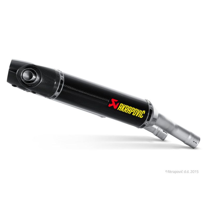 Silencieux Slip-On Akrapovic carbone pour Yamaha YZF-R1 2007 - 2008