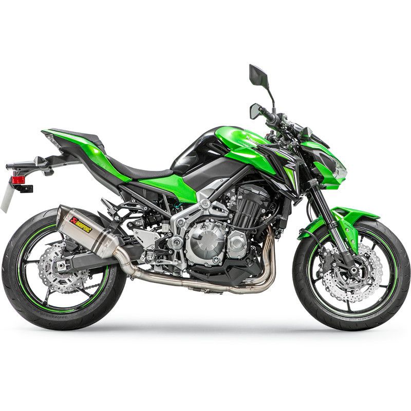 Collecteur Akrapovic inox pour Kawasaki Z900 2017 - 2019 2