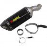 Silencieux Slip-On Akrapovic carbone pour Kawasaki Z900 2020 - 2023