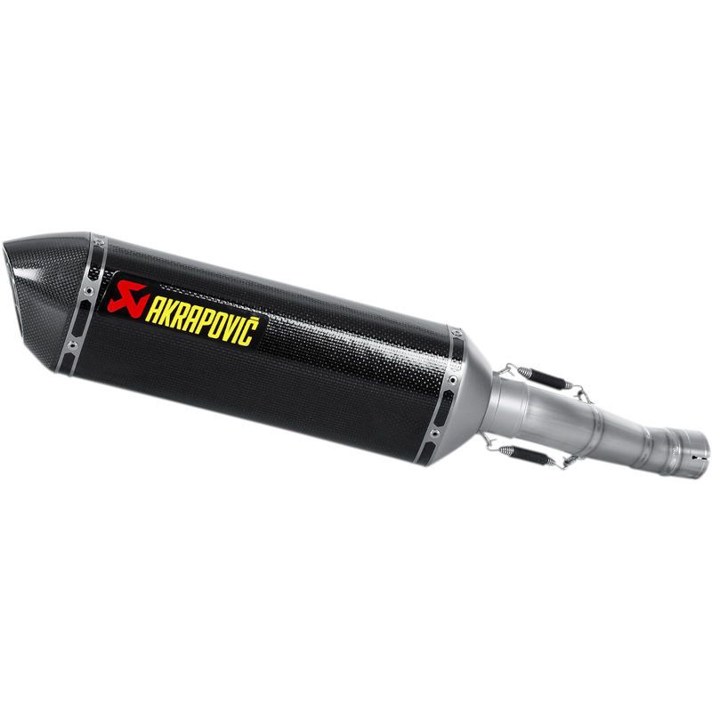 Silencieux Slip-On Akrapovic carbone pour Suzuki GSX-R 600 2008 - 2010