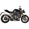 Silencieux Slip-On Akrapovic Titane pour Triumph Speed Triple 1200 RS/RR 2021 - 2022 2