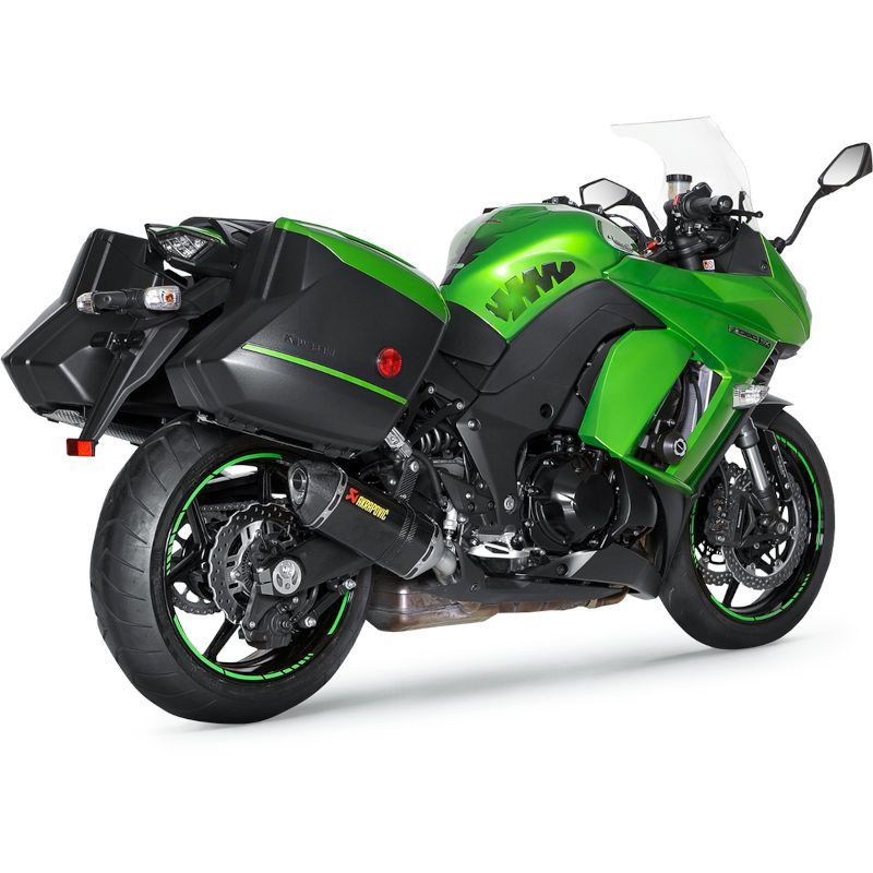 Silencieux Slip-On Akrapovic carbone pour Kawasaki Z 1000 SX Ninja 2014 - 2019 1