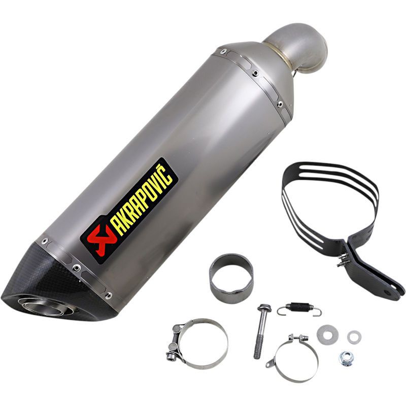 Silencieux Slip-On Akrapovic titane pour Kawasaki Ninja 1000 SX 2020 - 2023