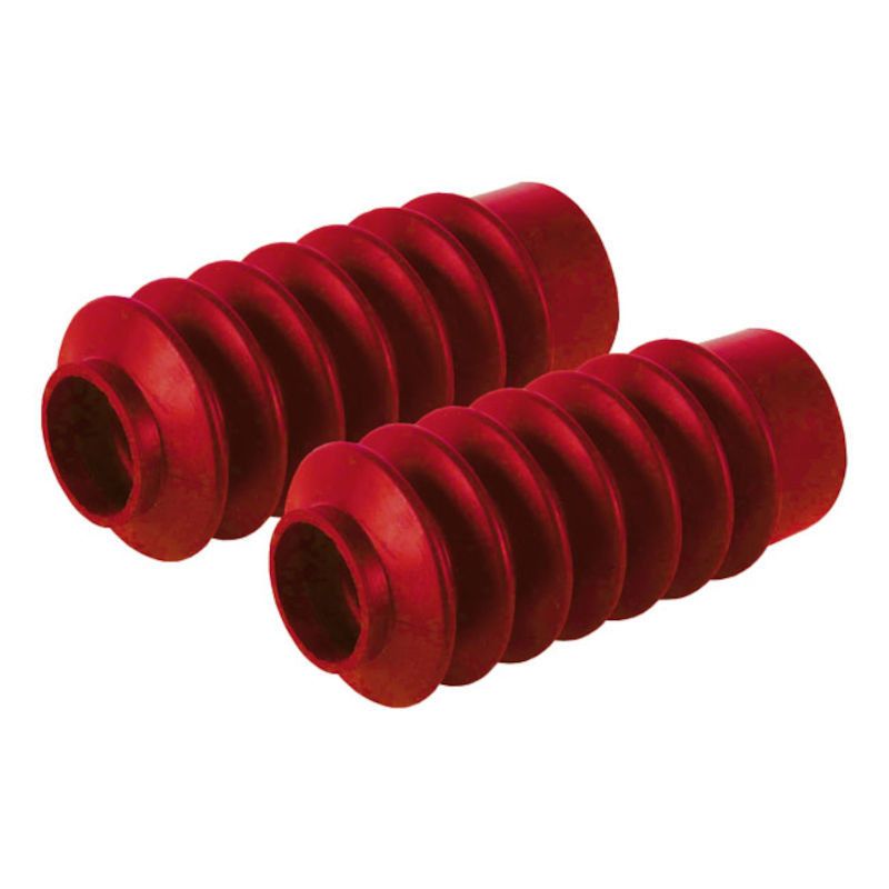Soufflets de fourche rouges 39 mm