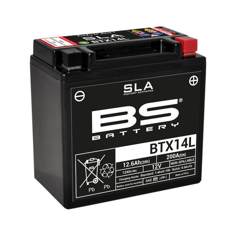 Batterie BTX14L SLA BS Battery image 1