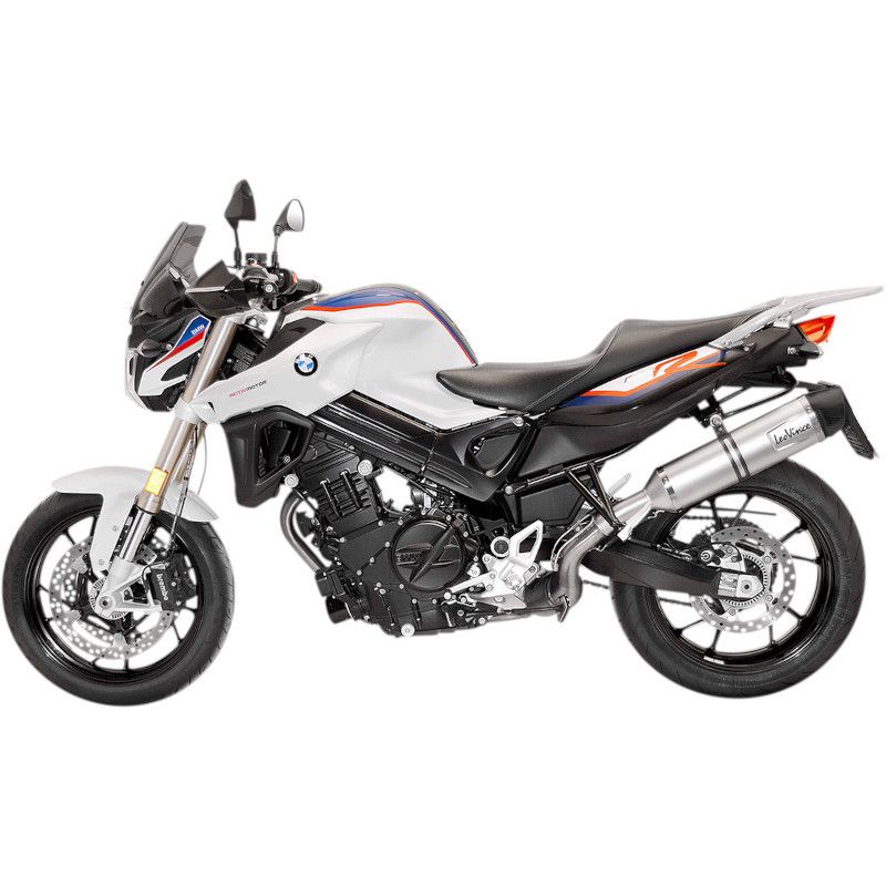 Silencieux One Evo Slip-On Leo Vince pour BMW F 800 R argent 1