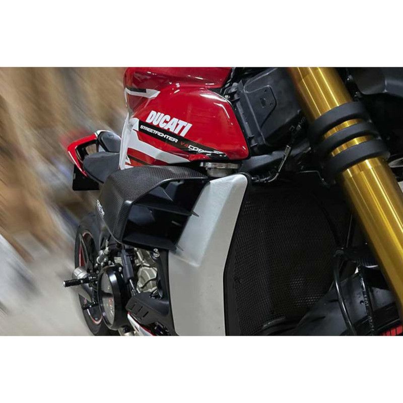 Ailerons aérodynamique carbone CNC Racing Ducati Streetfighter V4 1