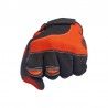 Gants moto Biltwell vintage orange / noir image 3