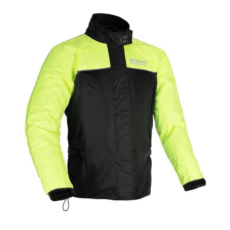 Sur-veste de pluie jaune fluo Oxford image 1