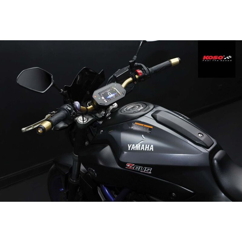 Acheter Pour moto Cafe Racer avec signal lumineux LED 12V, odomètre,  indicateur rétro-éclairé, compteur de vitesse universel pour moto