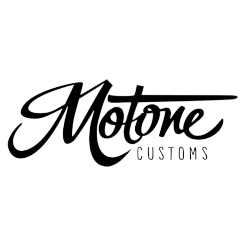 Logo Motone Customs Modification Motorcycles